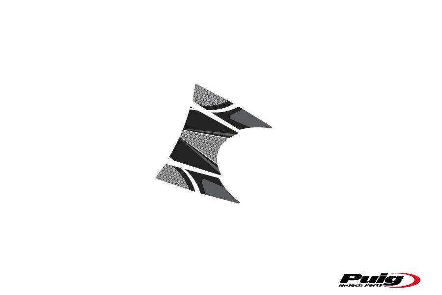 Puig Radikal Protector | Grey | Kawasaki Ninja 650 2020>Current-M9366U-Yoke Protectors-Pyramid Motorcycle Accessories