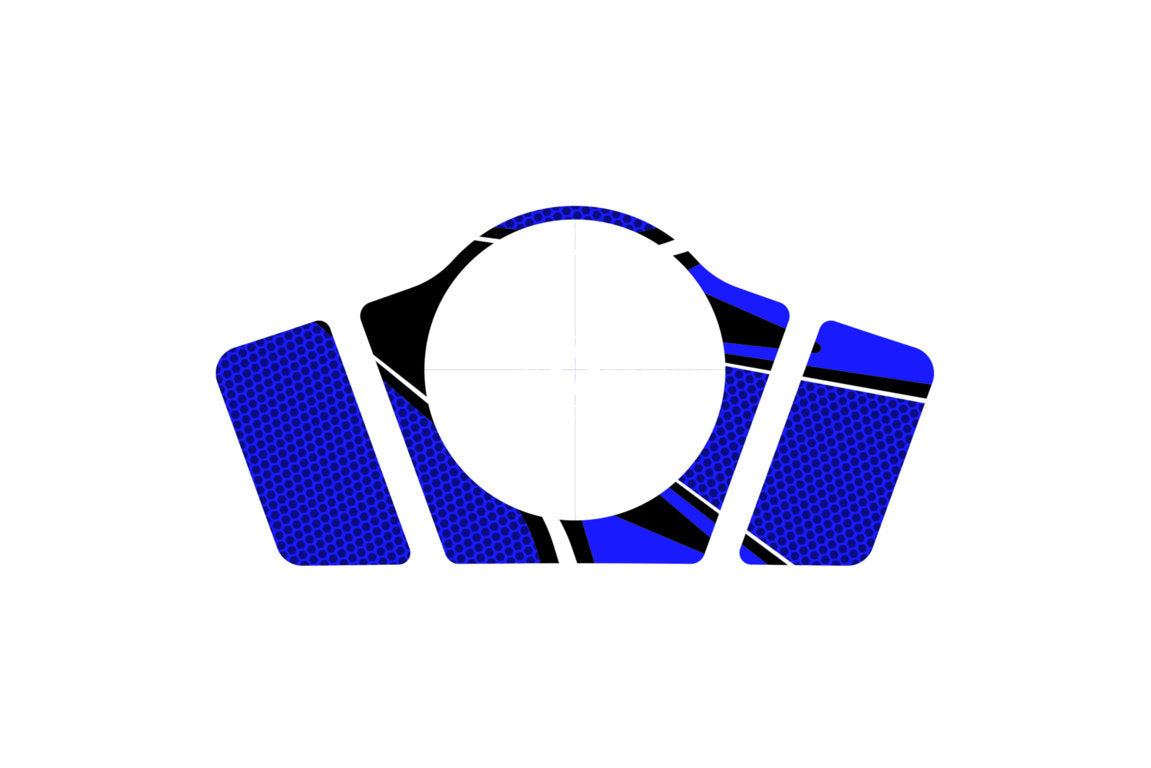 Puig Radikal Yoke Protector | Blue | Kawasaki Ninja 1000 SX 2020>2024 -   Pyramid Motorcycle Accessories