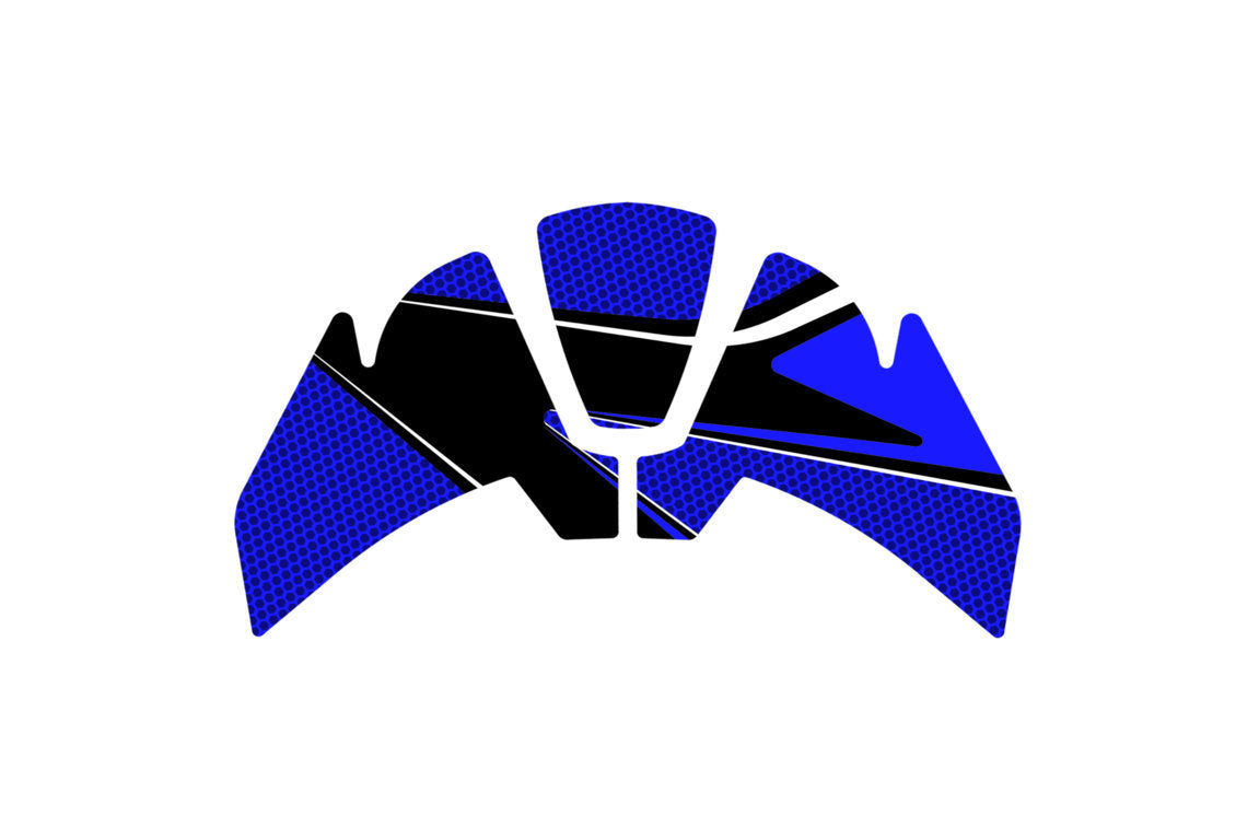 Puig Radikal Yoke Protector | Blue | Suzuki GSX-S 1000 2022>Current -   Pyramid Motorcycle Accessories
