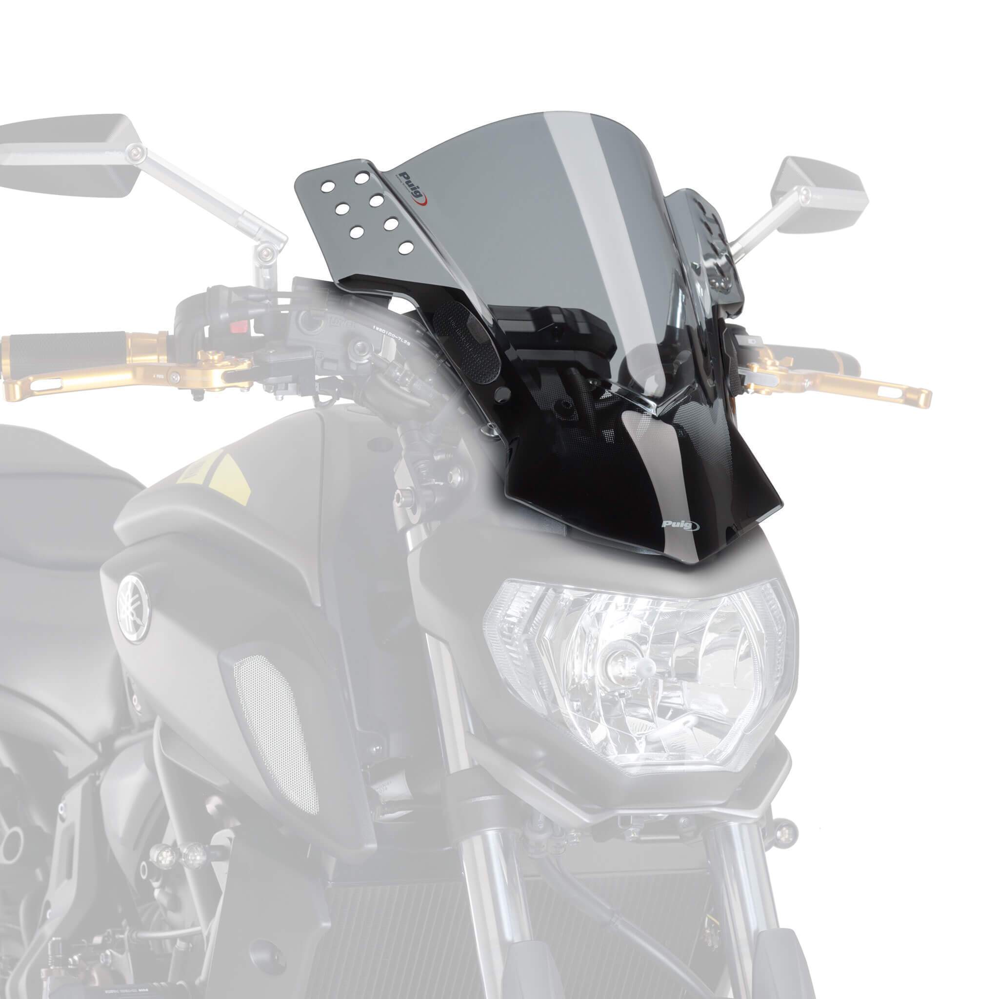 Puig Rafale Screen | Light Smoke | Suzuki SV650 2016>Current-M5881H-Screens-Pyramid Motorcycle Accessories