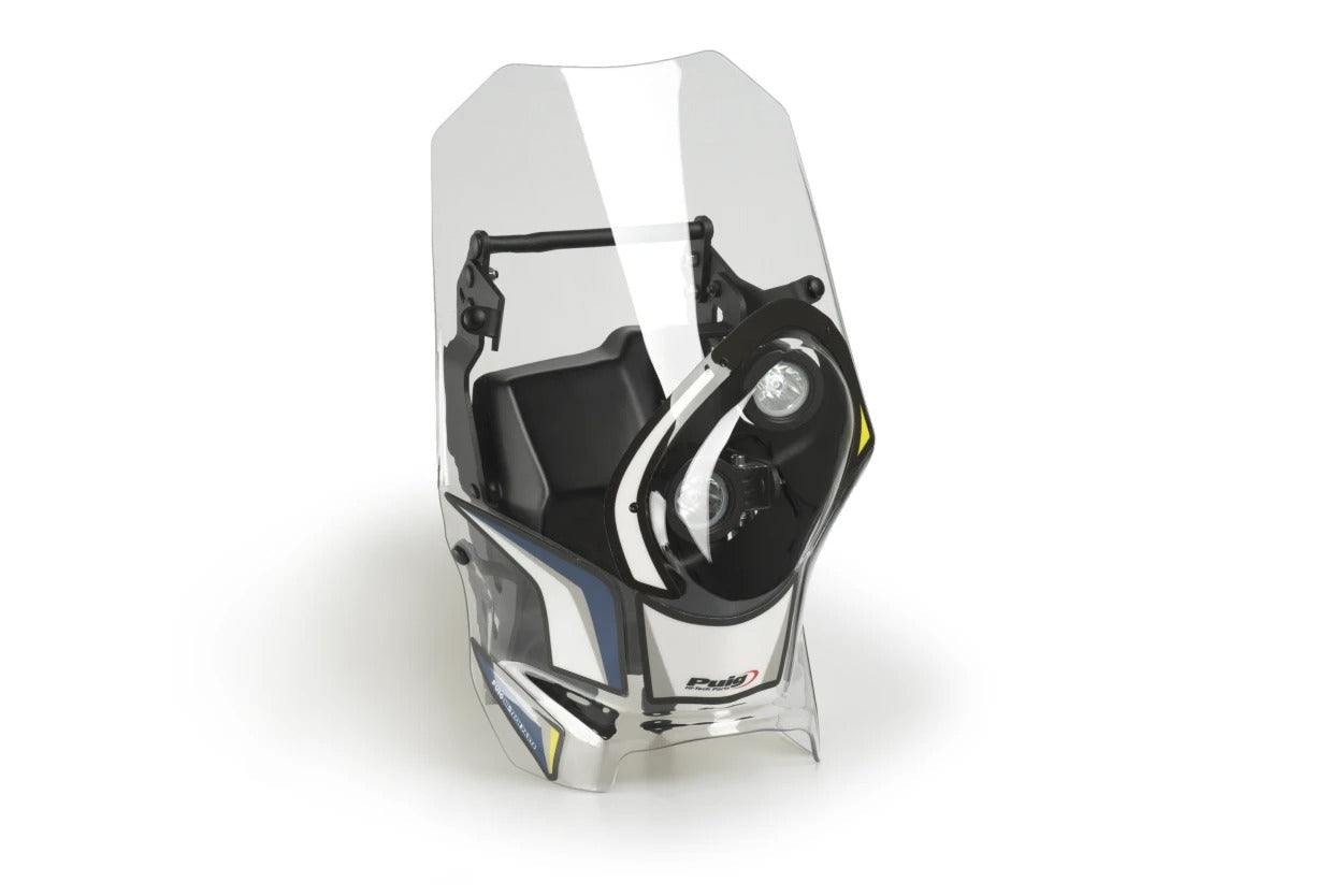 Puig Rally Semi Fairing | Clear | Husqvarna TE 300 2005>2021 -  Shop name