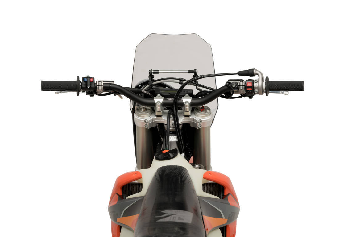 Puig Rally Semifairing | Clear | KTM 350 EXC-F 2005>2023-Screens-Pyramid Motorcycle Accessories