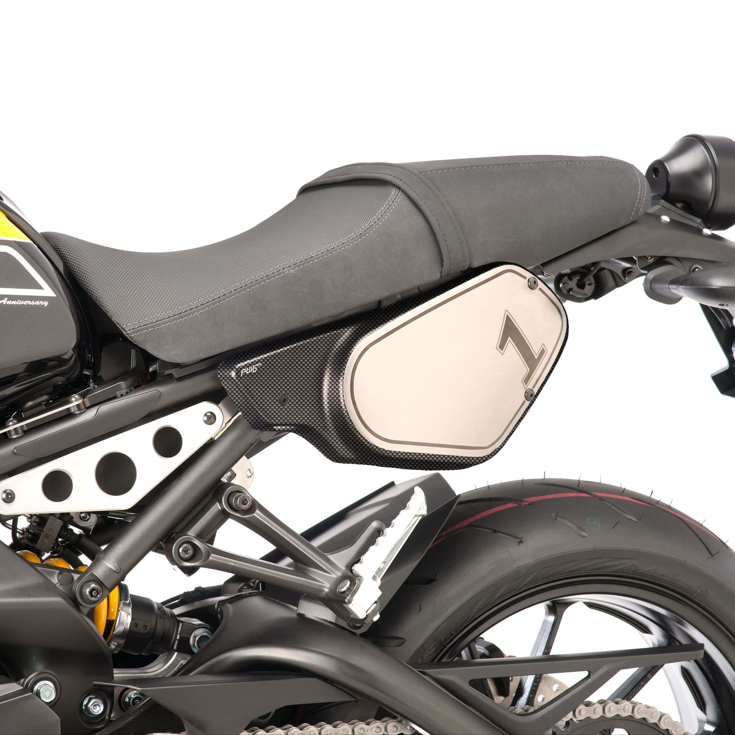 Puig Rear Deflectors | Carbon Look | Yamaha XSR 900 2016>2019-M8563C-Rear Deflectors-Pyramid Motorcycle Accessories
