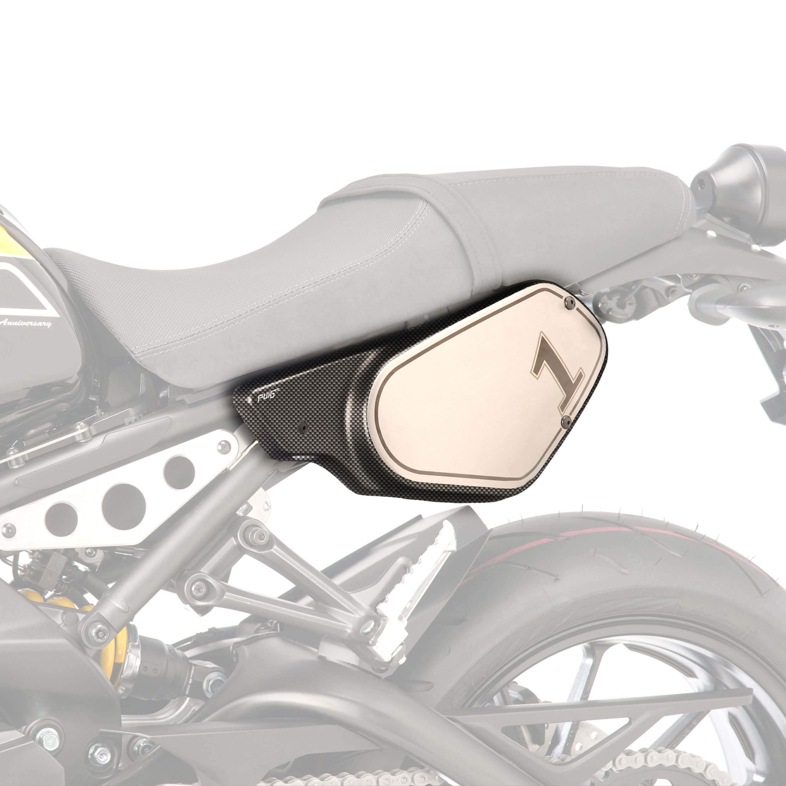 Puig Rear Deflectors | Carbon Look | Yamaha XSR 900 2016>2019-M8563C-Rear Deflectors-Pyramid Motorcycle Accessories