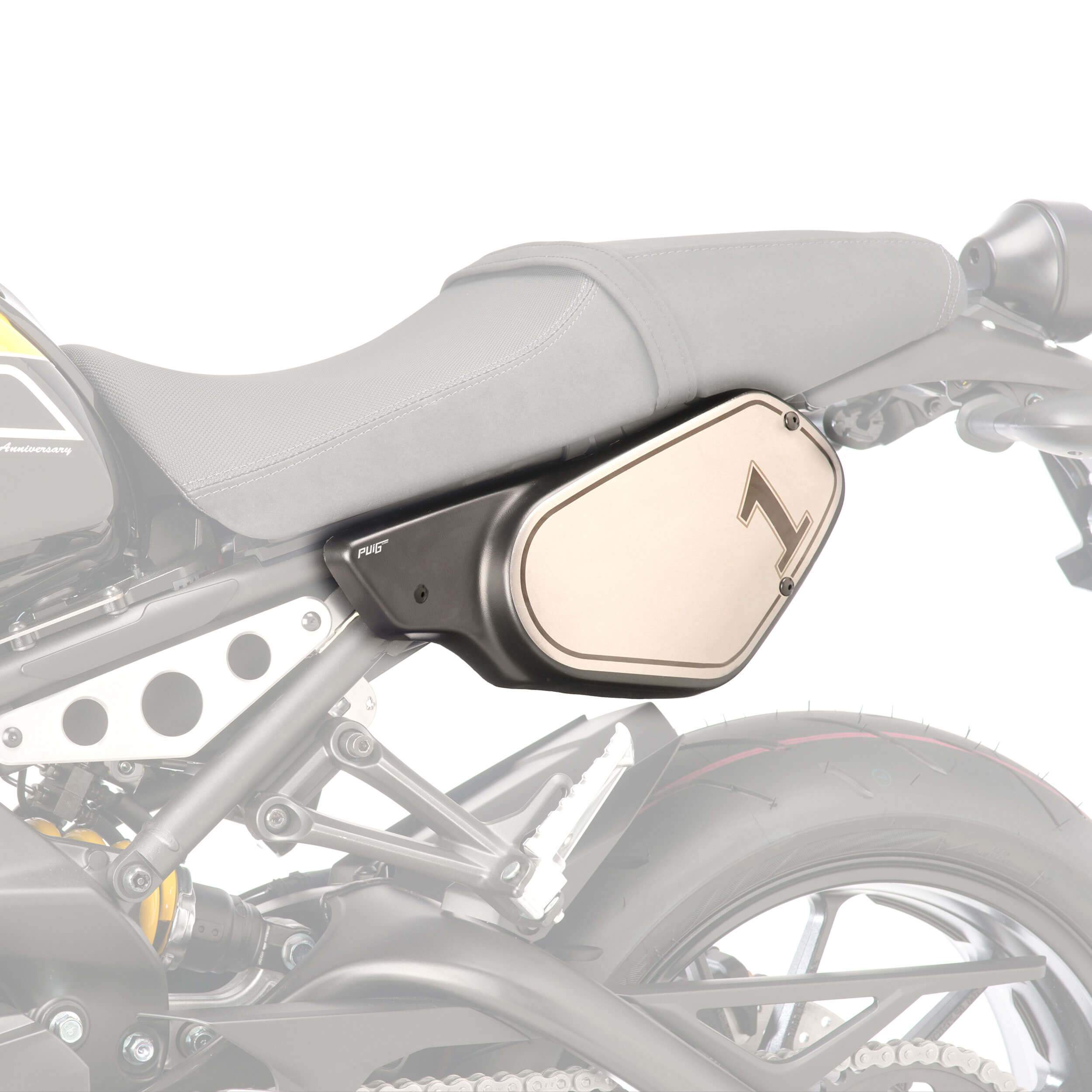 Puig Rear Deflectors | Matte Black | Yamaha XSR 900 2016>2019-M8563J-Rear Deflectors-Pyramid Motorcycle Accessories