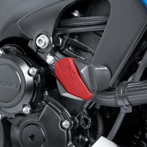 Puig Replacement R12 Frame Sliders (Rubber Caps only) | Red -  Shop name