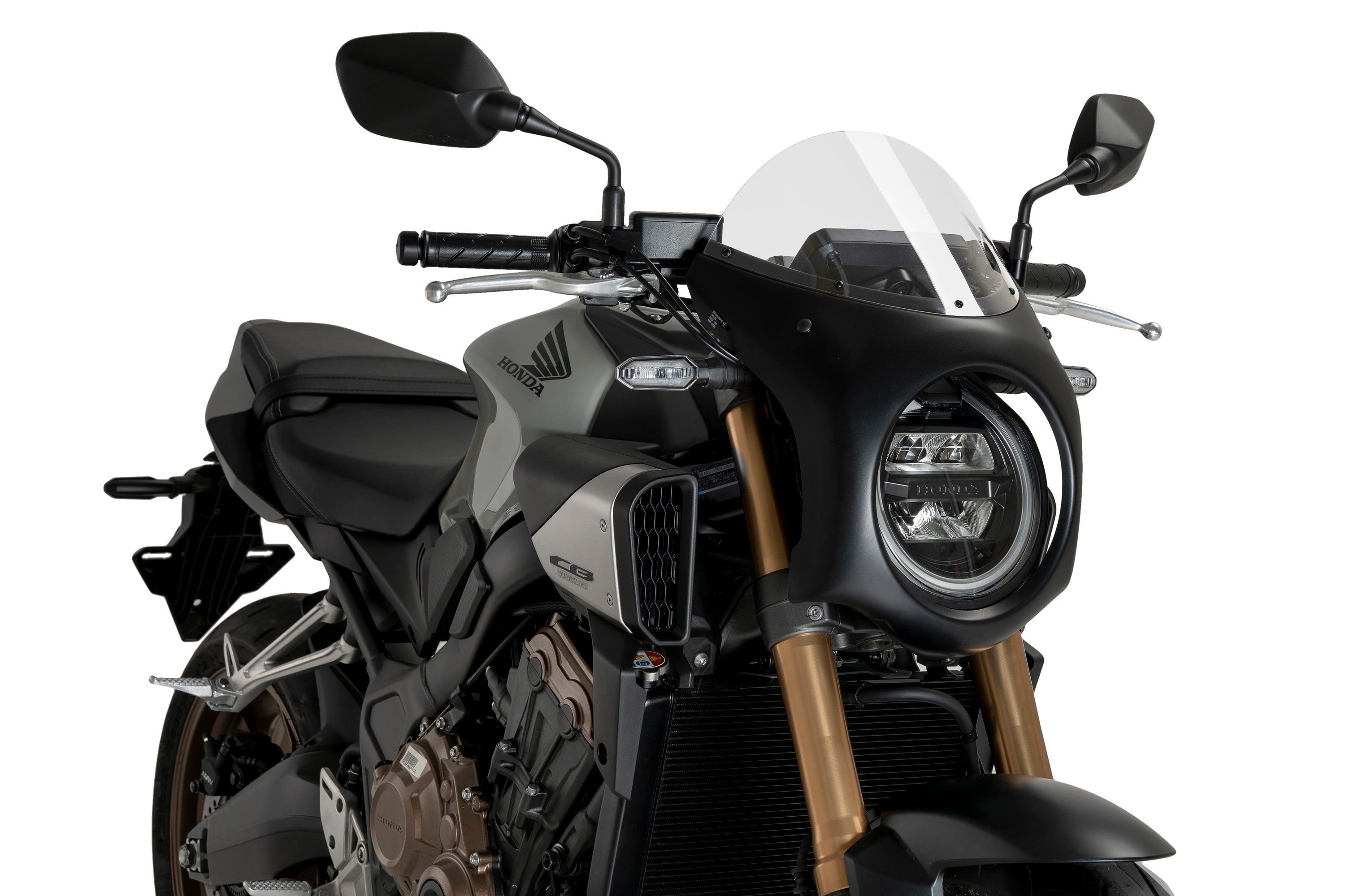 Puig Retro Semi Fairing | Honda CB 650 R 2024>Current -  Shop name