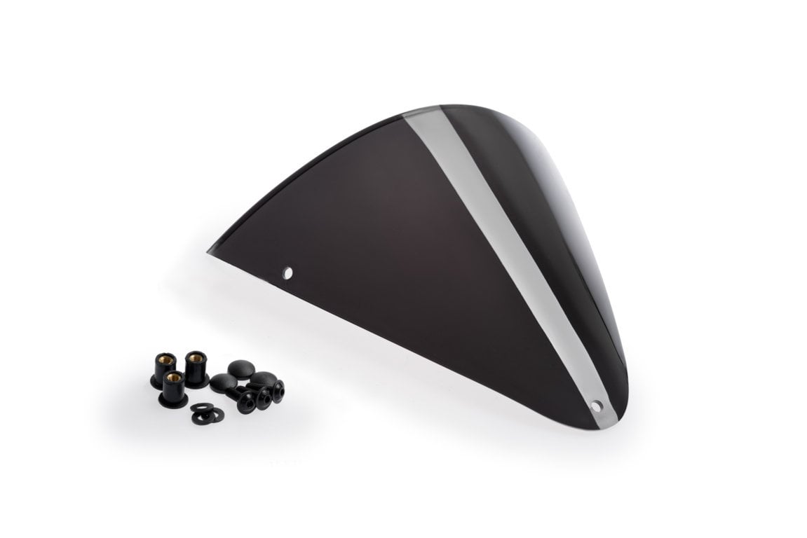 Puig Retrovision Replacement Screen | Dark Smoke-M1517F-Screens-Pyramid Motorcycle Accessories