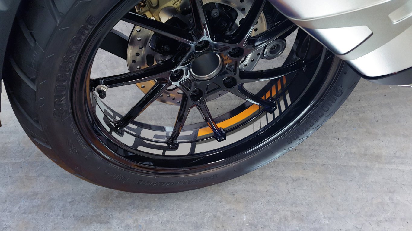 Puig Rim Strips | Gold | BMW R 1250 GS Rallye 2019>2024 -  Shop name