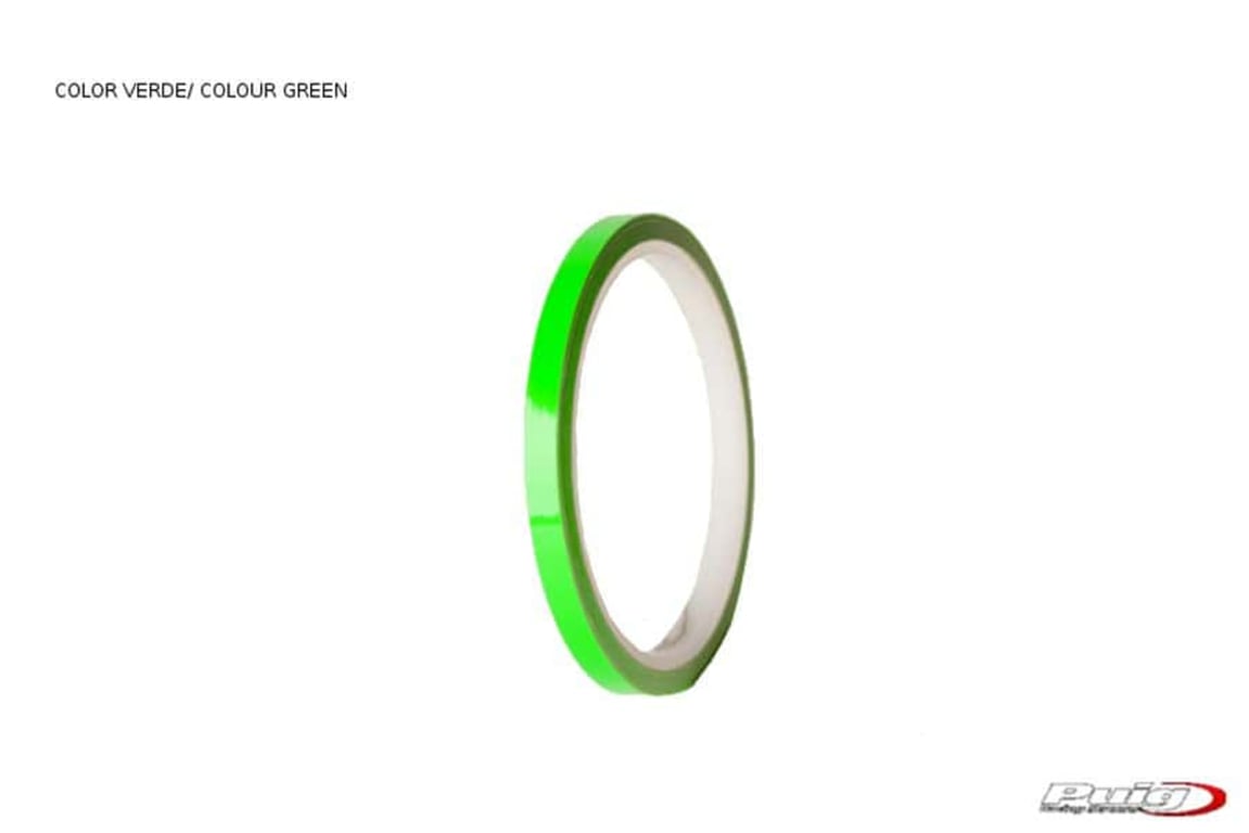 Puig Rim Tape without Applicator | Fluorescent Green-M2568V-Rim Tape-Pyramid Motorcycle Accessories