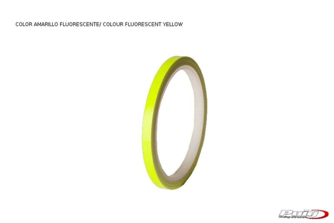 Puig Rim Tape without Applicator | Fluorescent Yellow-M2568G-Rim Tape-Pyramid Motorcycle Accessories