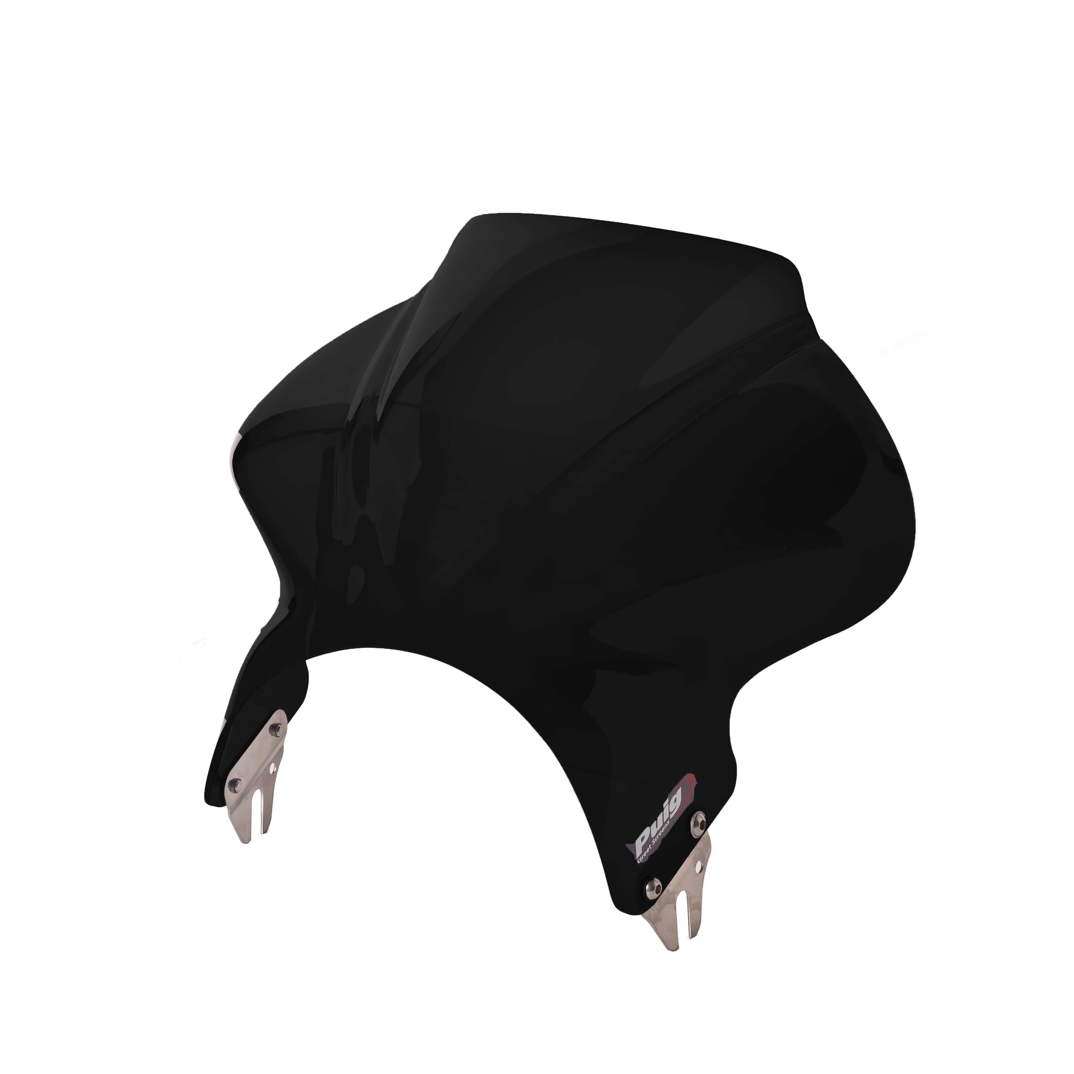 Puig Screen | Black (Opaque) | Suzuki GSF 1250 Bandit 2007>2009-Screens-Pyramid Motorcycle Accessories