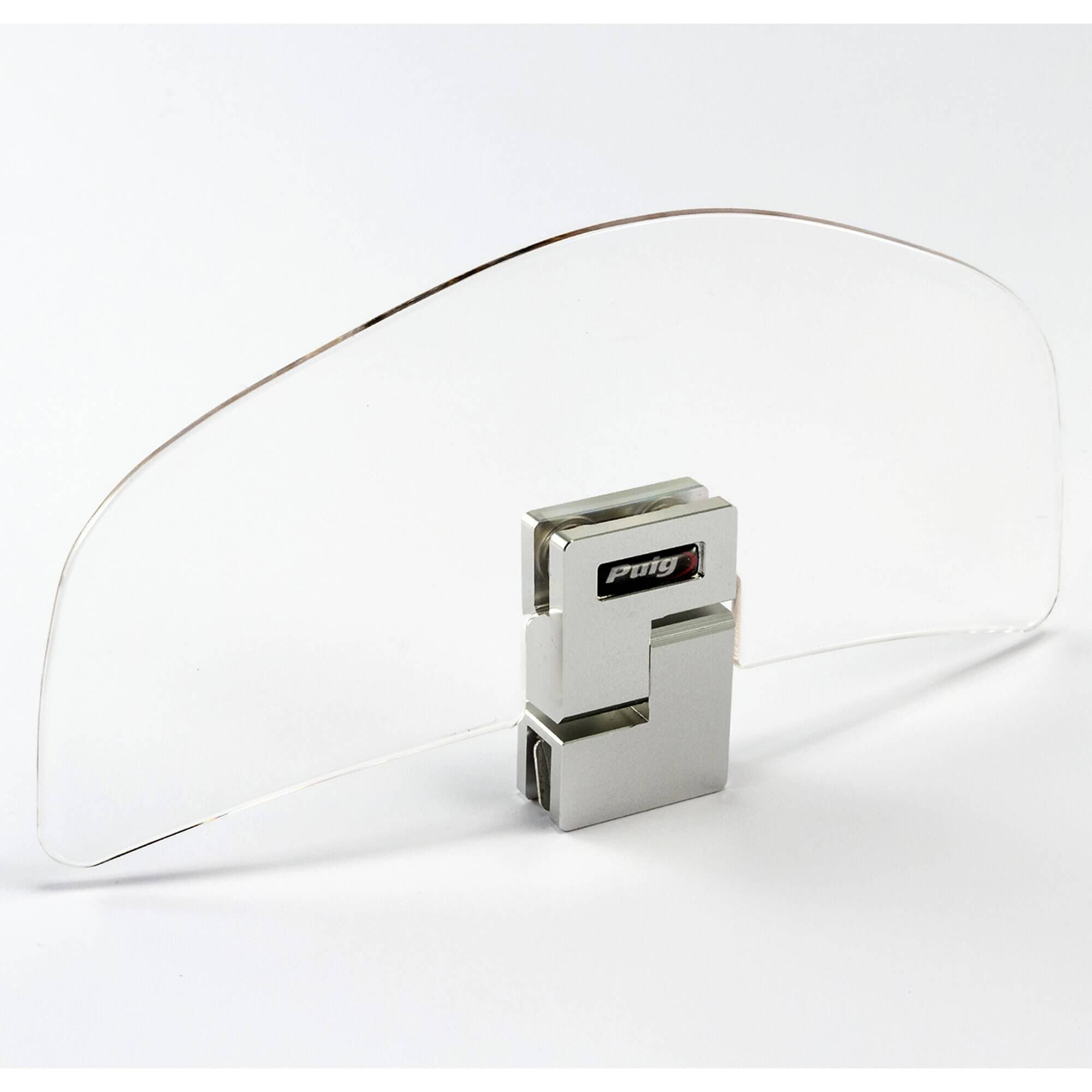 Puig Screen Deflector - Clip On (191x92mm) | Clear-Screen Deflectors-Pyramid Motorcycle Accessories