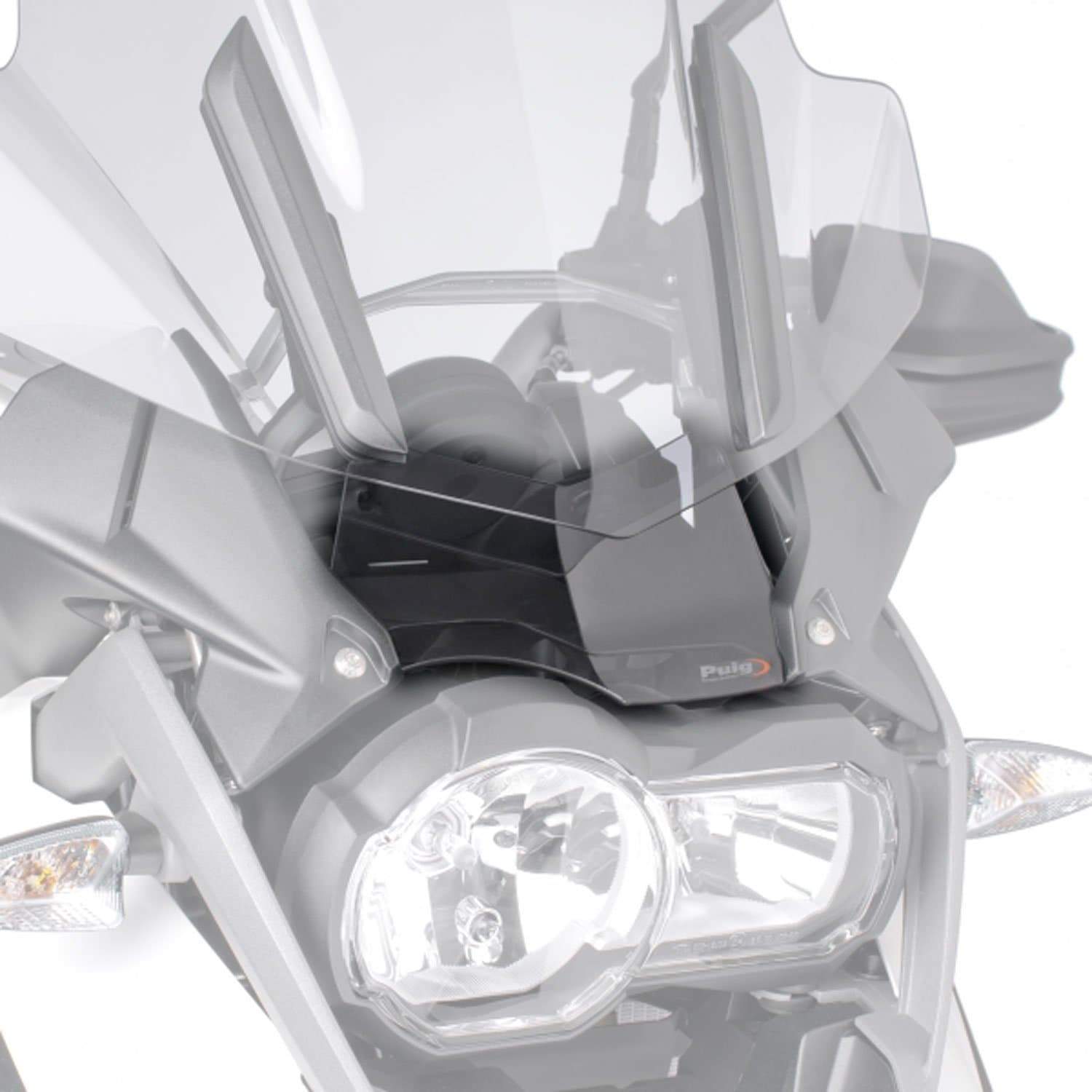 Puig Screen Deflector Infill | Light Smoke | BMW R 1200 GS Adventure 2013>2018-Screen Deflectors-Pyramid Motorcycle Accessories