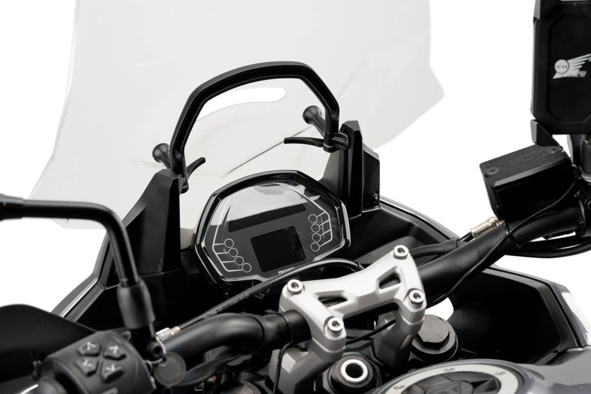 Puig Screen Support Arm | Black | Triumph Tiger Sport 660 2022>Current-M21542N-Screen Supports-Pyramid Motorcycle Accessories