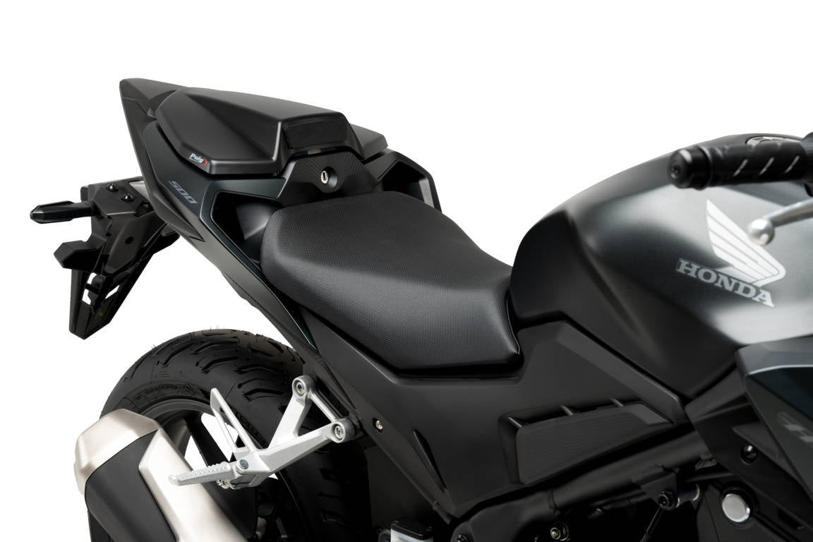 Puig Seat Cowl | Matte Black | Honda CB500 Hornet 2024>Current -  Shop name