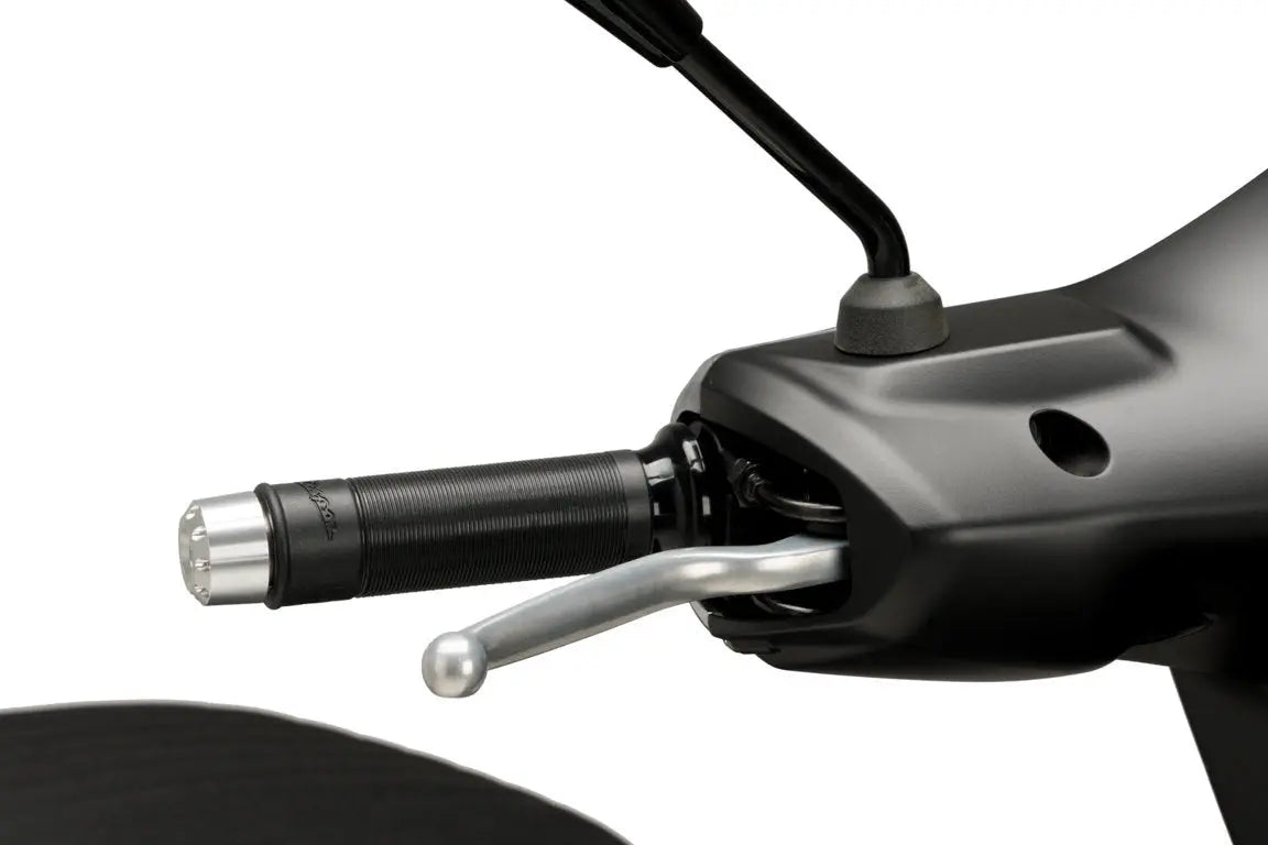 Puig Short Bar Ends | Silver  | Piaggio Vespa GTS 300 2008>2023 -  Shop name