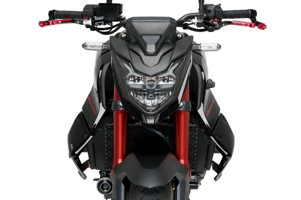 Puig Side Downforce Wings | Black | Honda CB750 Hornet 2023>Current -  Shop name