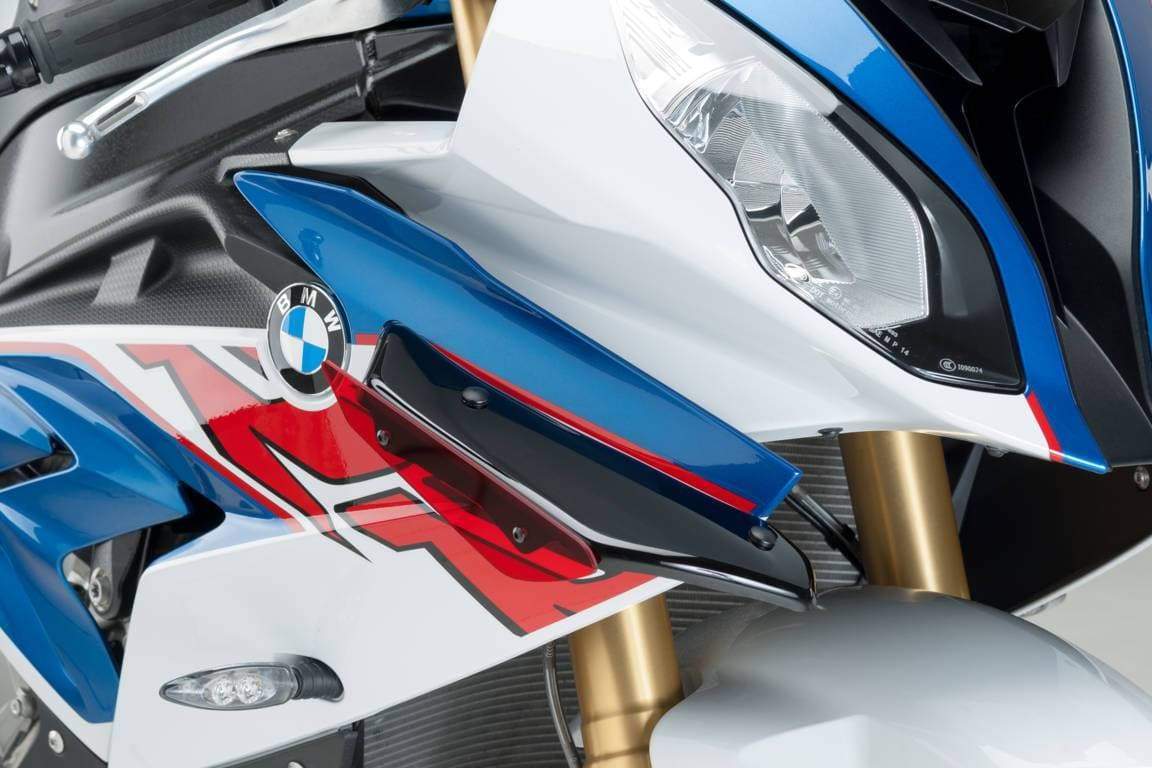 Puig Side Downforce Wings | Black/Red | BMW S 1000 RR 2015>2018 -  Shop name