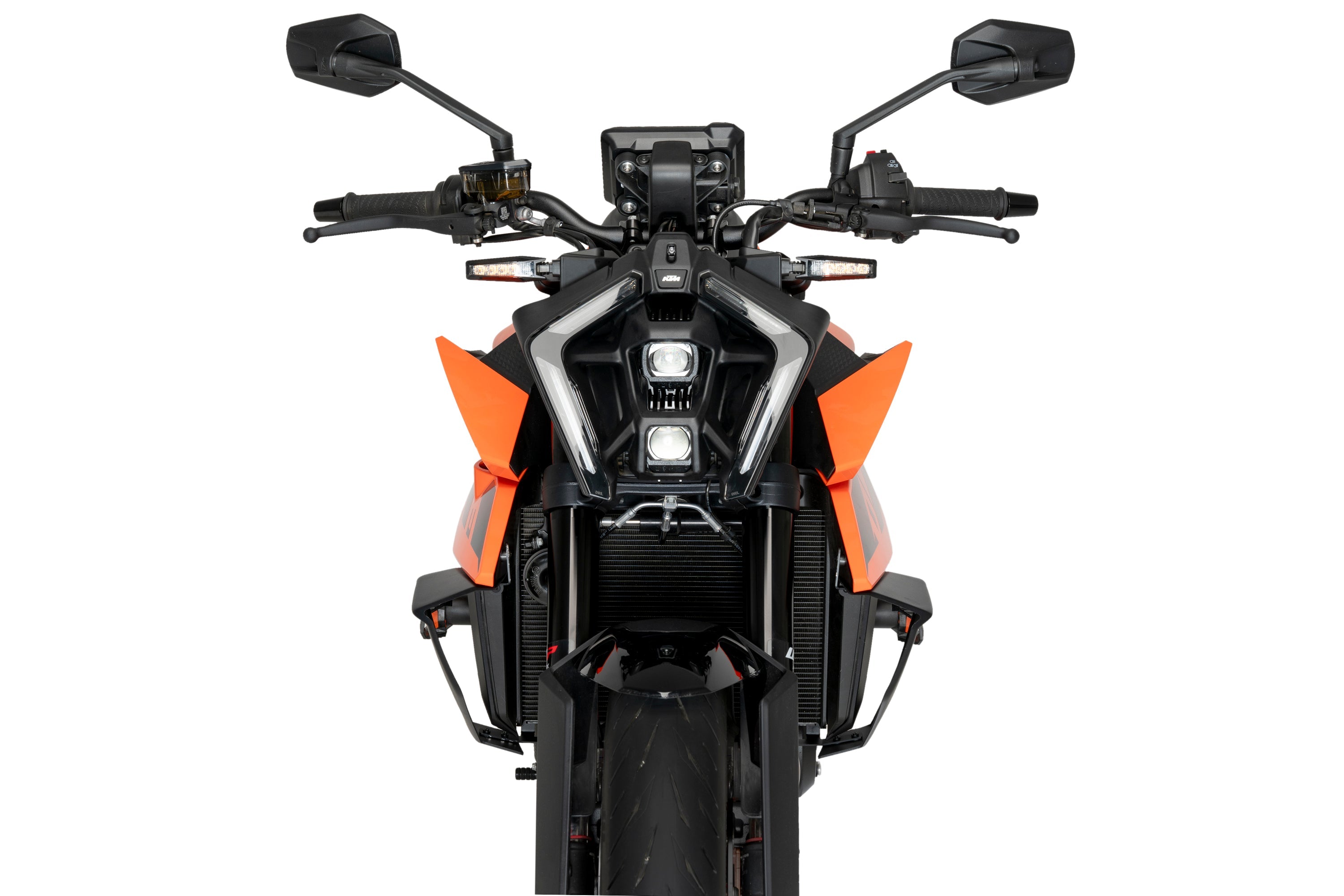 Puig Side Downforce Wings | Carbon Look | KTM 990 Duke/Duke R 2024>Current-Wings-Pyramid Motorcycle Accessories