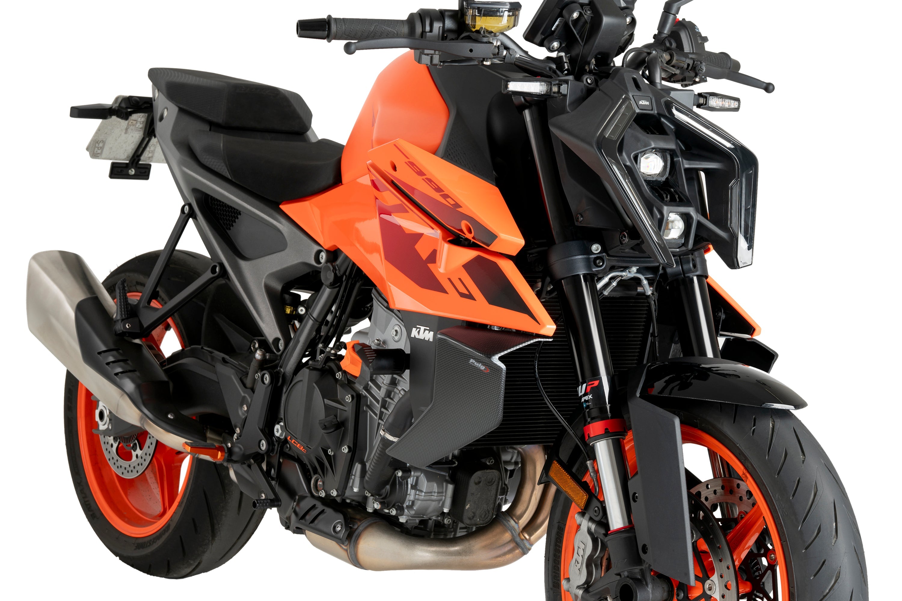 Puig Side Downforce Wings | Carbon Look | KTM 990 Duke/Duke R 2024>Current-Wings-Pyramid Motorcycle Accessories