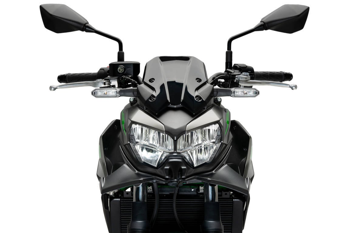 Puig Side Downforce Wings | Carbon Look | Kawasaki Z650 2021>Current -  Shop name