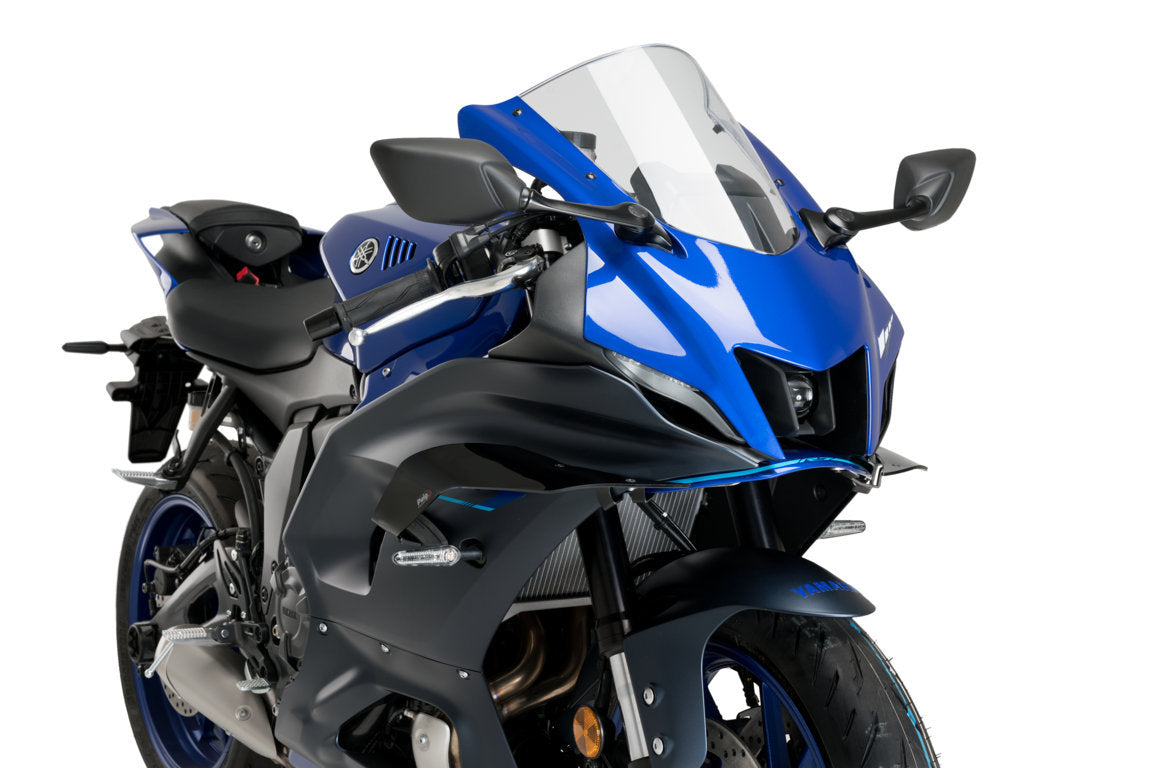 Puig Side Downforce Wings | Gloss Black | Yamaha YZF-R7 2022>Current -  Shop name