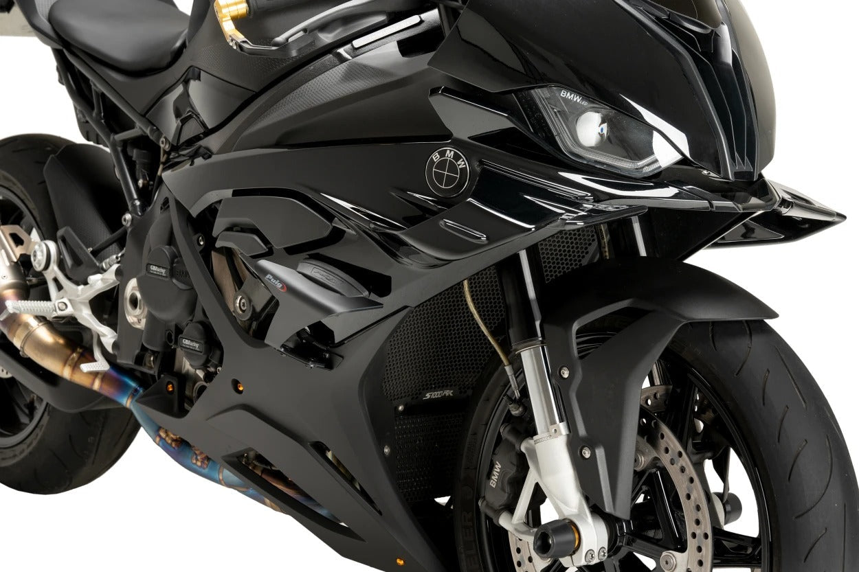 Puig Side Downforce Wings | Matte Black | BMW S1000RR 2023>Current-Wings-Pyramid Motorcycle Accessories