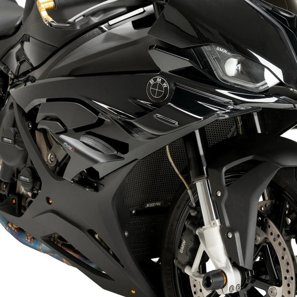 Puig Side Downforce Wings | Matte Black | BMW S1000RR 2023>Current -