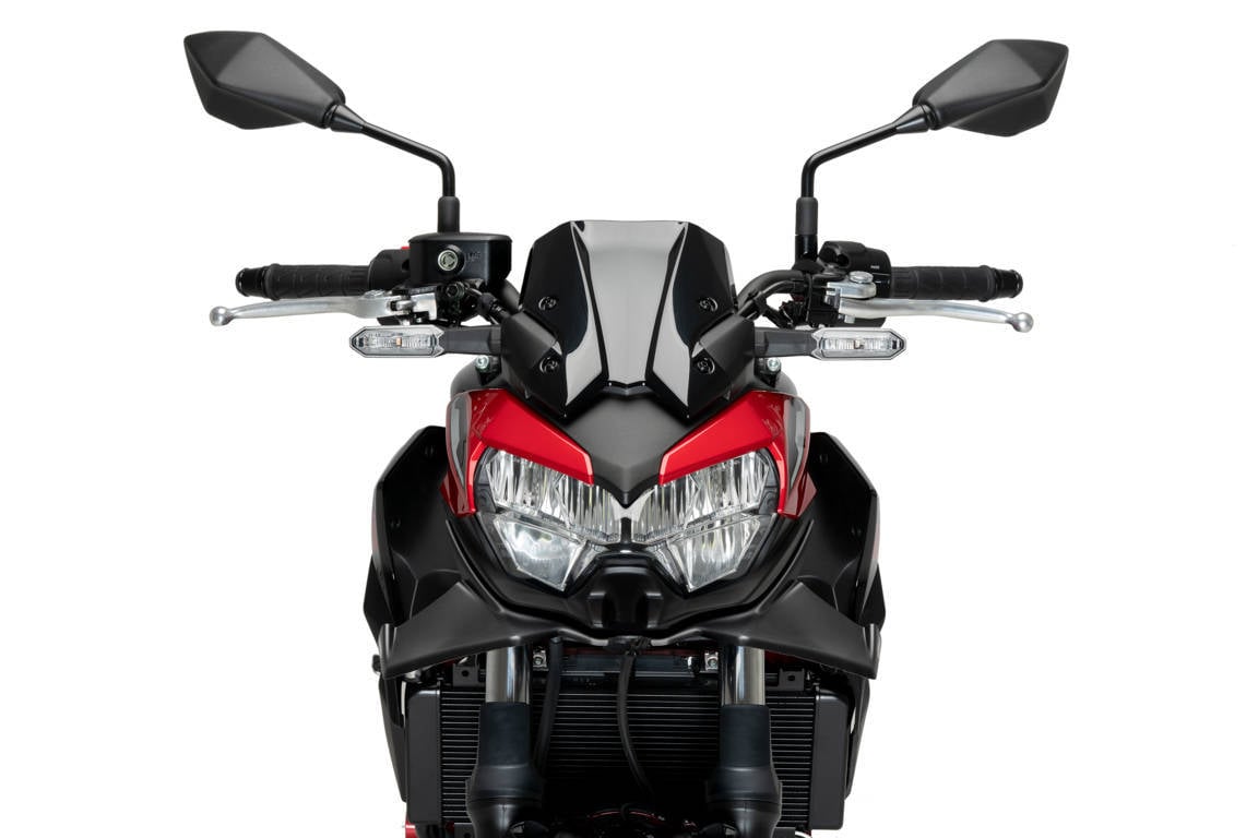 Puig Side Downforce Wings | Matte Black | Kawasaki Z650 2021>Current -  Shop name