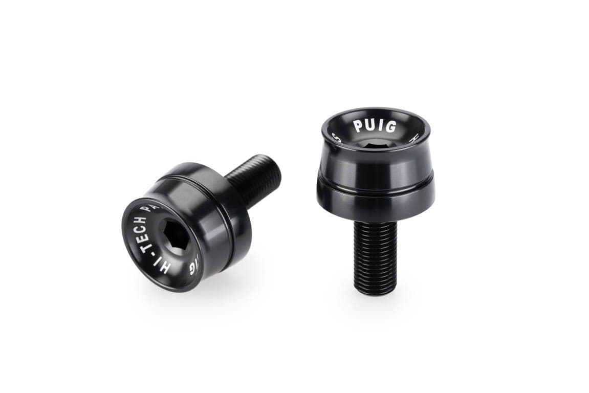 Puig Speed Bar Ends | Black | Suzuki Hayabusa GSX-R1300 2021>Current -  Shop name
