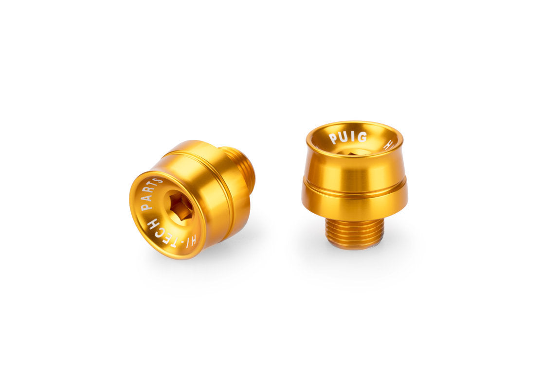Puig Speed Bar Ends | Gold | Aprilia RSV4 Factory 2021>Current -  Shop name