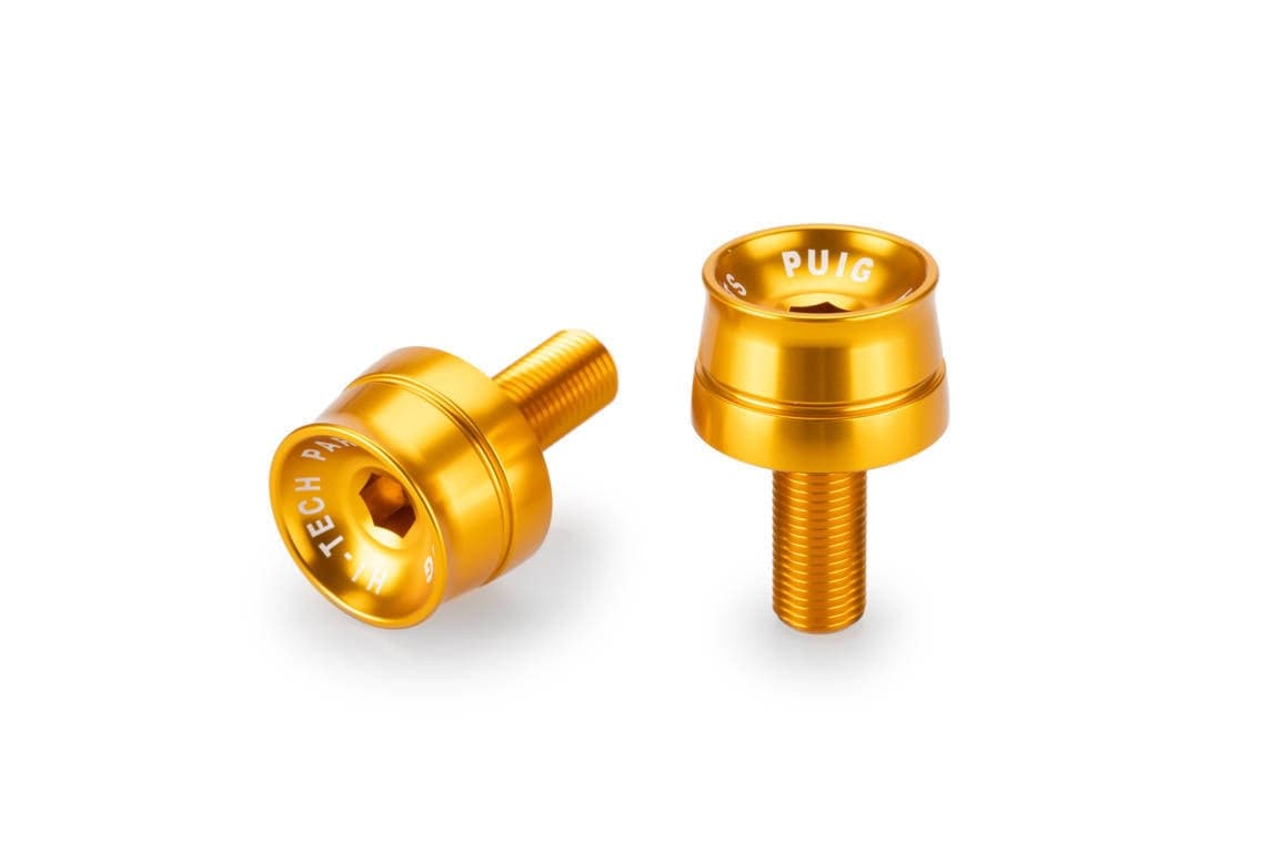 Puig Speed Bar Ends | Gold | Suzuki Hayabusa GSX-R1300 2021>Current -  Shop name