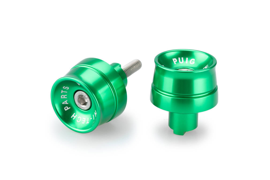 Puig Speed Bar Ends | Green | Kawasaki Ninja 650 / Z650 2020>Current -  Shop name