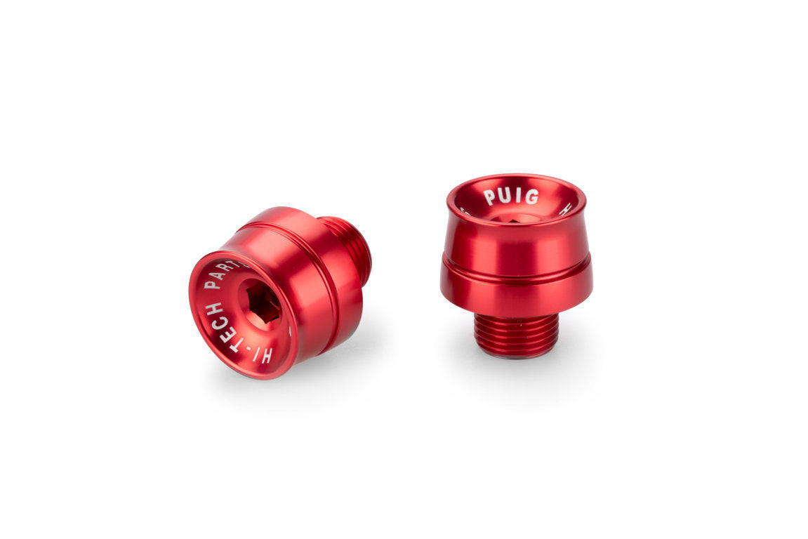 Puig Speed Bar Ends | Red | Aprilia RSV4 Factory 2021>Current -  Shop name