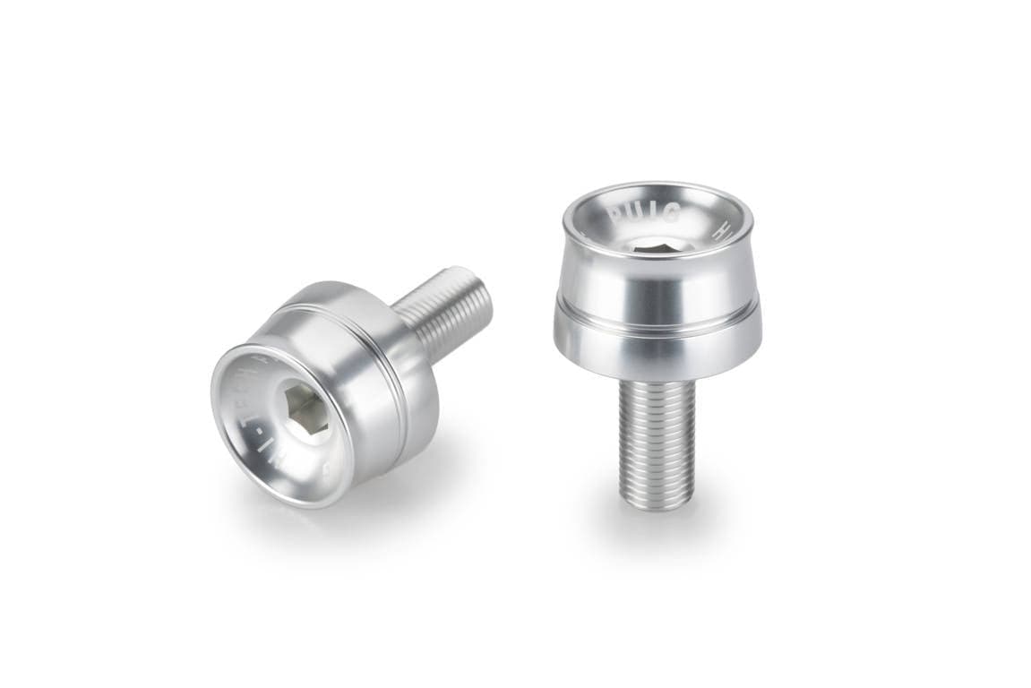 Puig Speed Bar Ends | Silver | Suzuki Hayabusa GSX-R1300 2021>Current -  Shop name