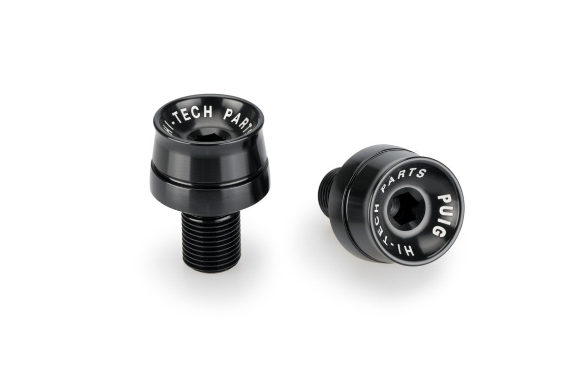 Puig Speed Bar Ends for Puig Handlebars | Black-M20858N-Bar Ends-Pyramid Motorcycle Accessories