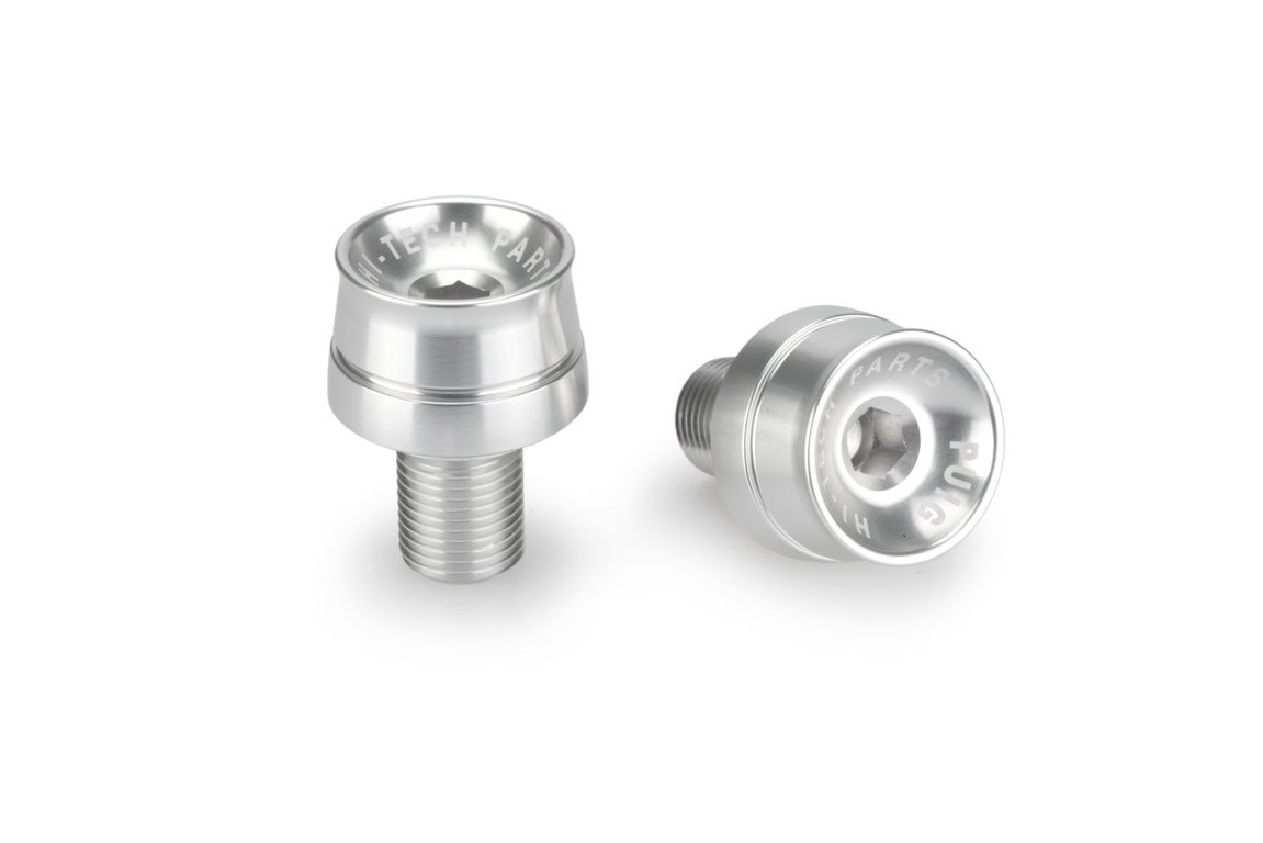 Puig Speed Bar Ends for Puig Handlebars | Silver -  Shop name