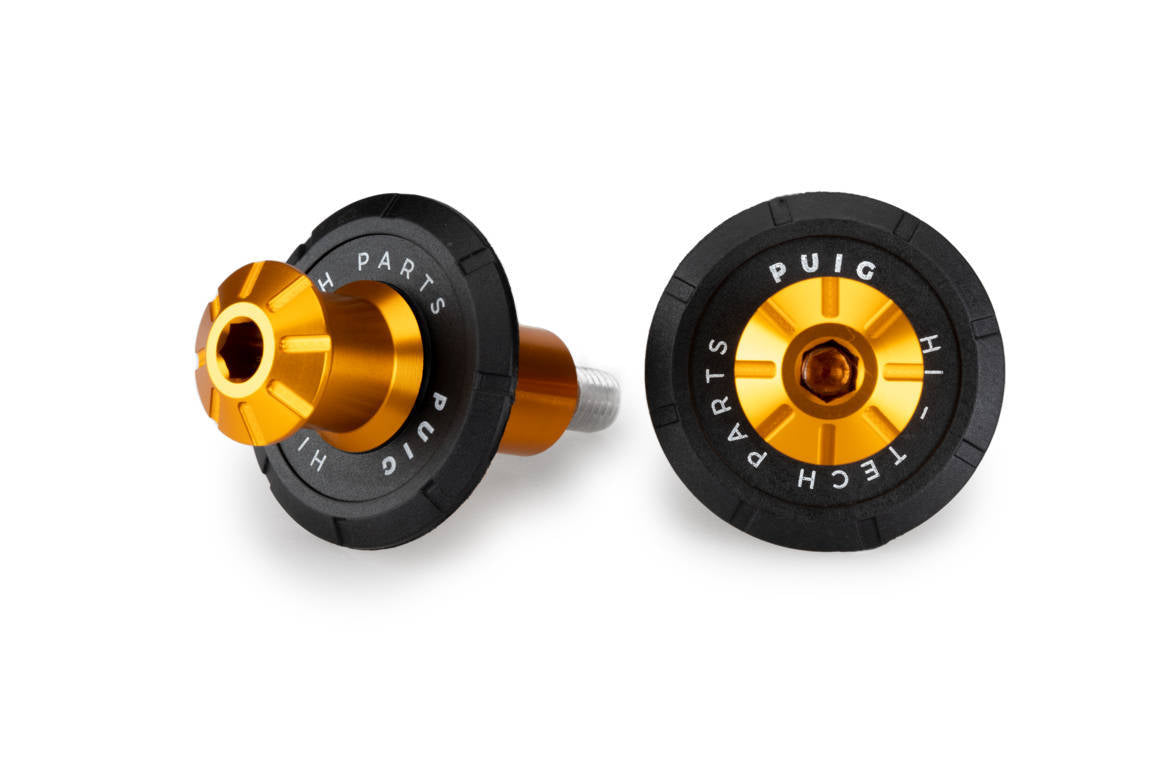 Puig Spool Sliders | Gold | Triumph Tiger 900/850 2020>Current-M21608O-Spool Sliders-Pyramid Motorcycle Accessories