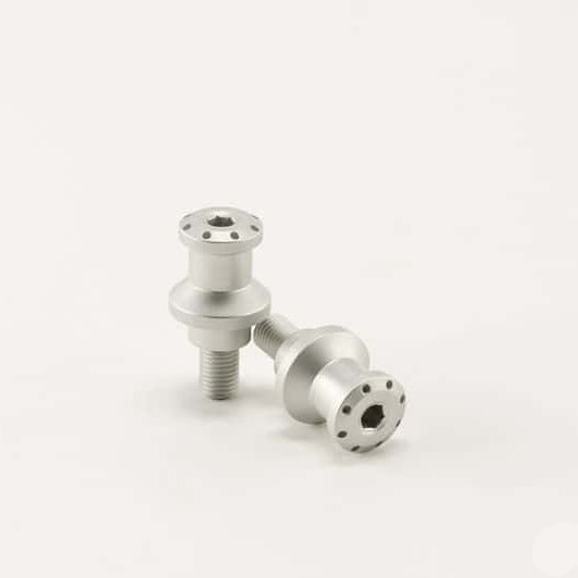 Puig Spool Sliders | Silver | Kawasaki Ninja 125 2019>Current -  Shop name