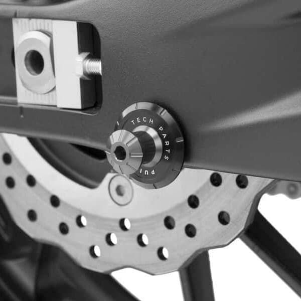 Puig Spool Sliders | Silver | Kawasaki Z 1000 2013>Current-M9259P-Spool Sliders-Pyramid Motorcycle Accessories
