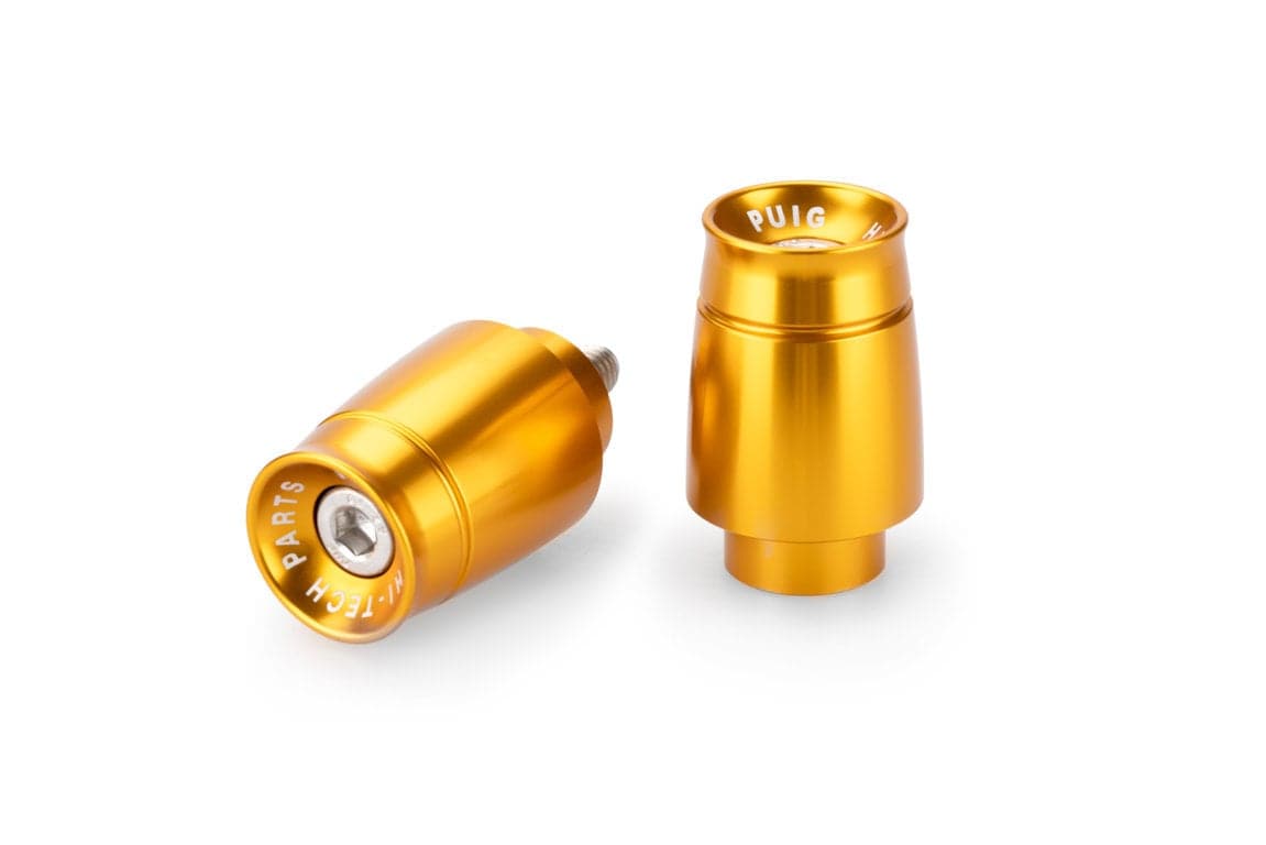 Puig Sport Bar Ends | Gold | Yamaha Tracer 7/7 GT 2021>Current -  Shop name