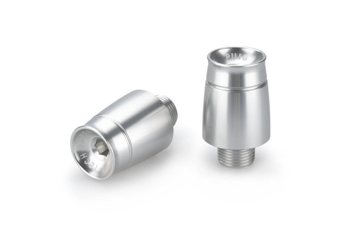 Puig Sport Bar Ends | Silver | Aprilia RSV4 Factory 2021>Current -  Shop name