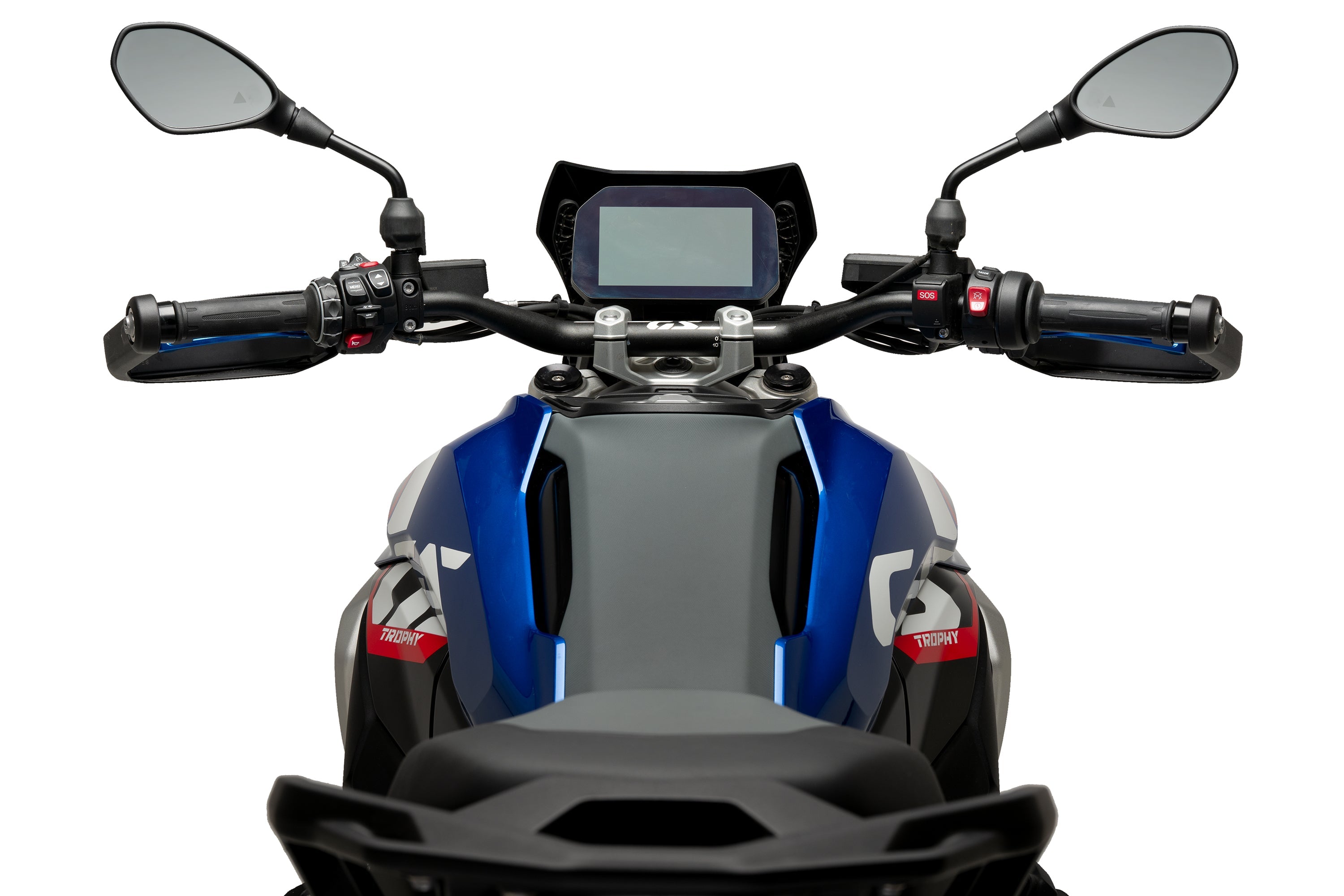 Puig Sport Plus Screen | Matte Black (Opaque) | BMW R 1300 GS with Radar 2023>Current-Screens-Pyramid Motorcycle Accessories