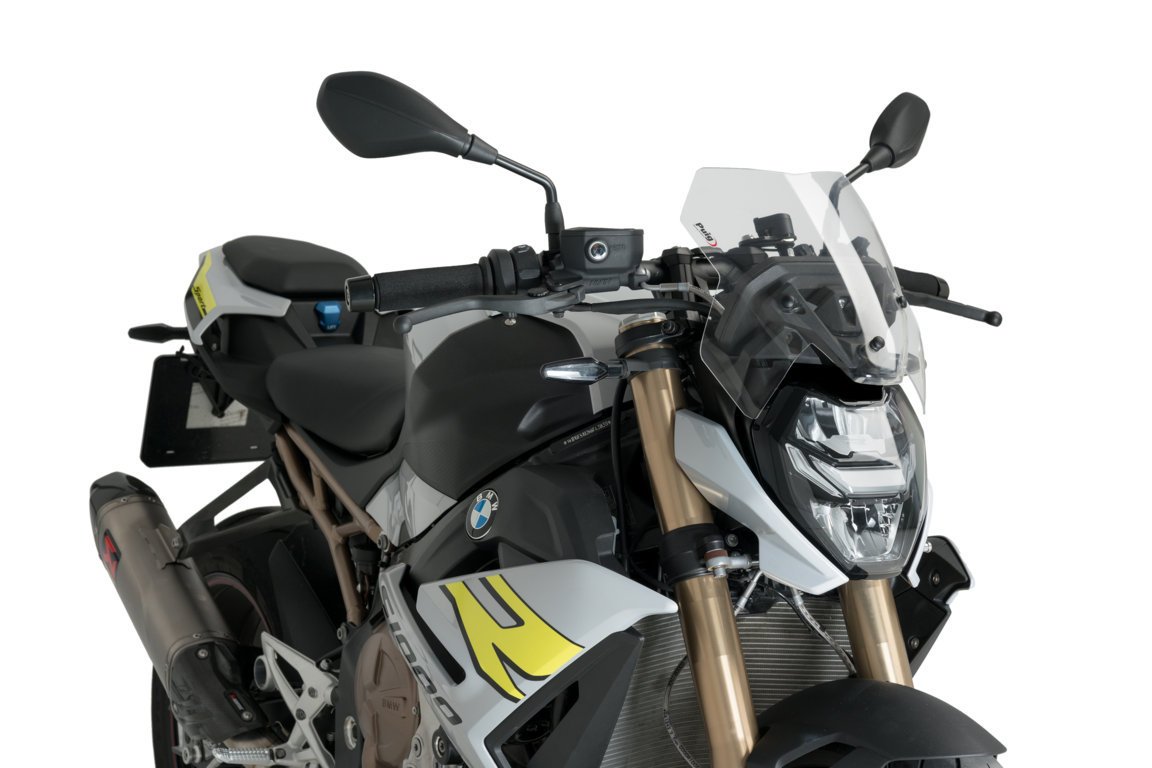 Puig Sport Screen (1) | Clear | BMW S 1000 R 2021>Current -   Pyramid Motorcycle Accessories