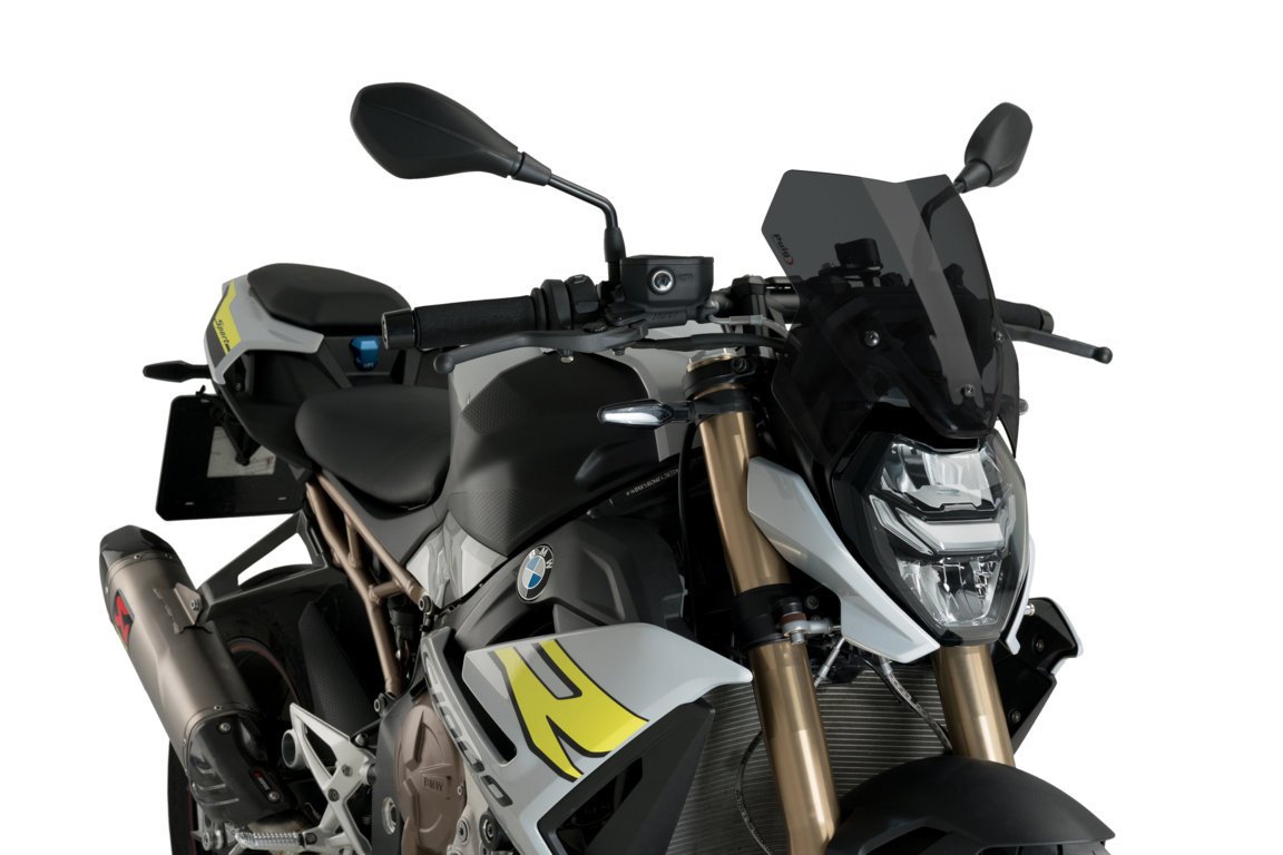 Puig Sport Screen (1) | Dark Smoke | BMW S 1000 R 2021>Current -   Pyramid Motorcycle Accessories