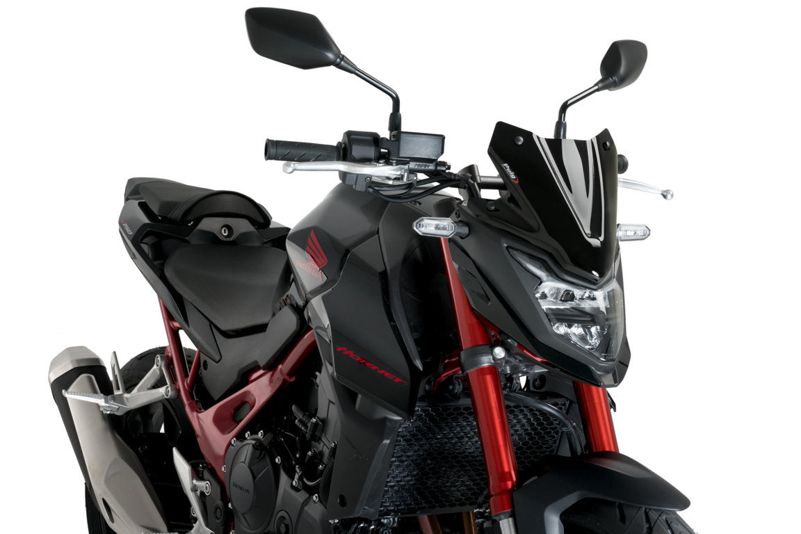 Puig Sport Screen | Black (Opaque) | Honda CB750 Hornet 2023>2024 -  Shop name