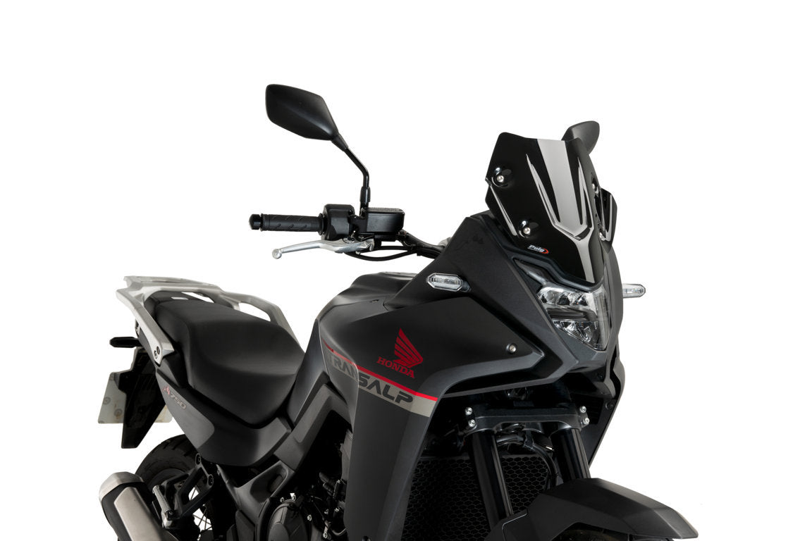 Puig Sport Screen | Black (Opaque) | Honda XL750 Transalp 2023>2024 -  Shop name
