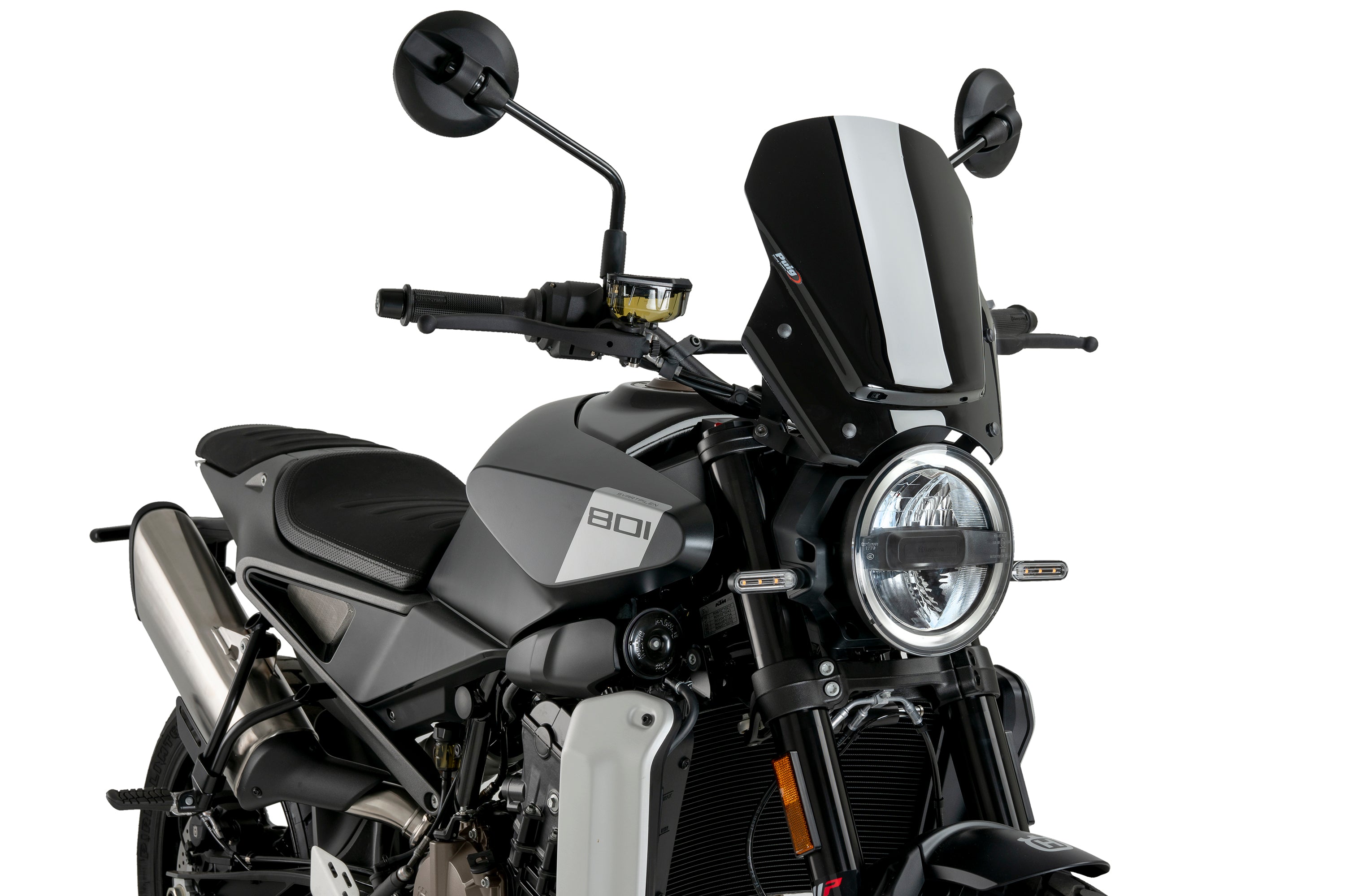 Puig Sport Screen | Black (Opaque) | Husqvarna Svartpilen 801 2024>Current -  Shop name
