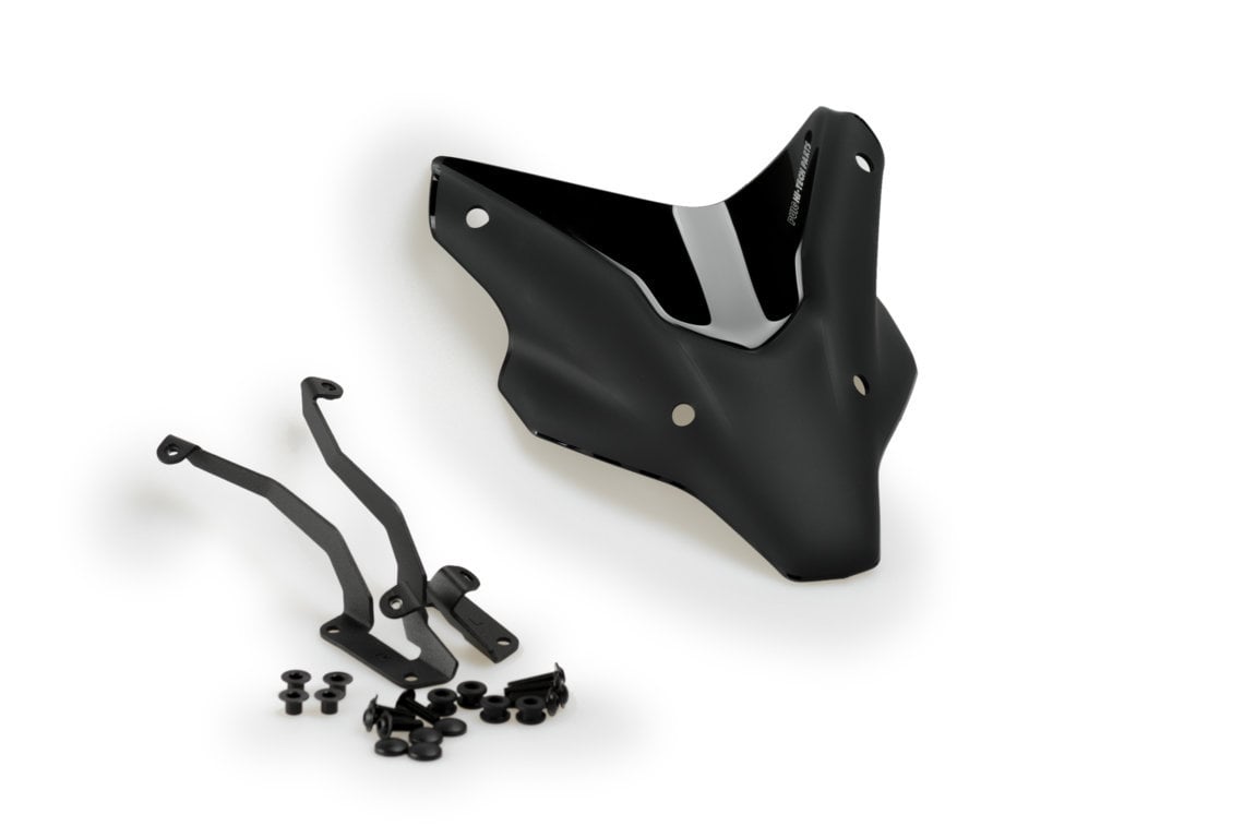 Puig Sport Screen | Black (Opaque) | Yamaha MT-07 2021>2024 -  Shop name